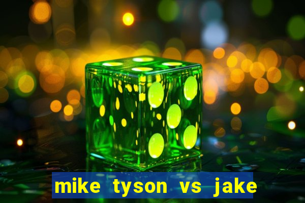 mike tyson vs jake paul assistir online