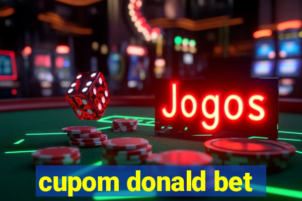 cupom donald bet