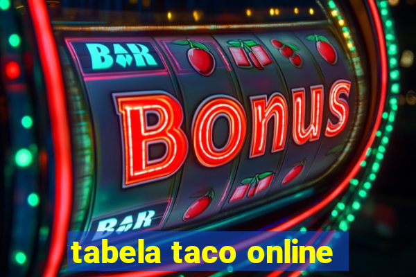 tabela taco online